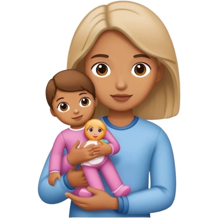 take a photo with doll emoji
