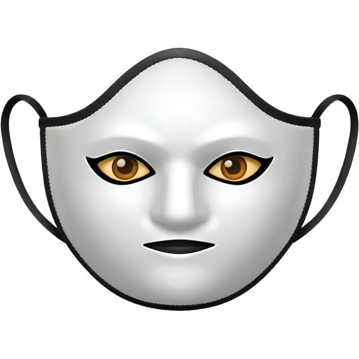mask for saving from pollustion emoji