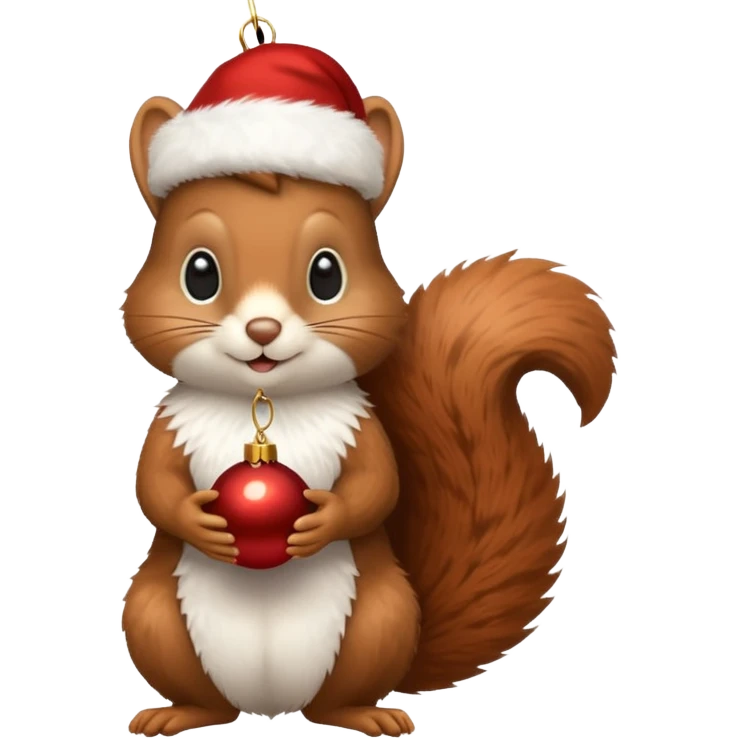 크리스마스 다람쥐 emoji