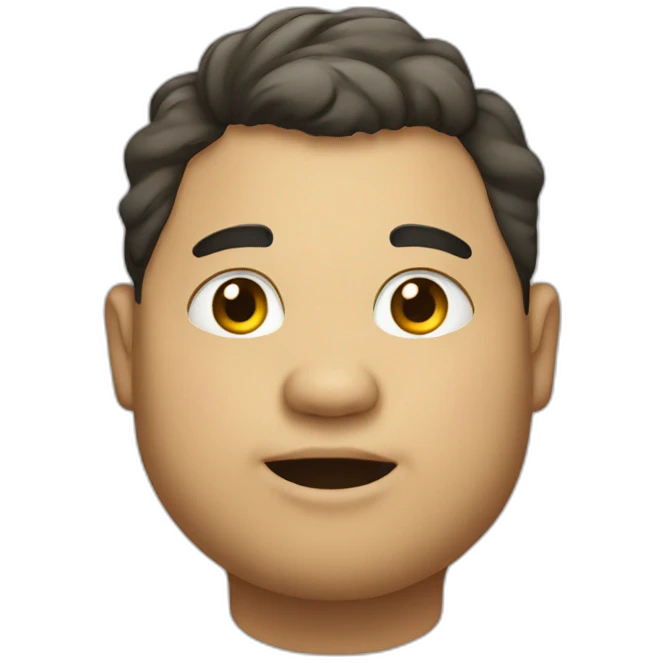 Fat boy emoji