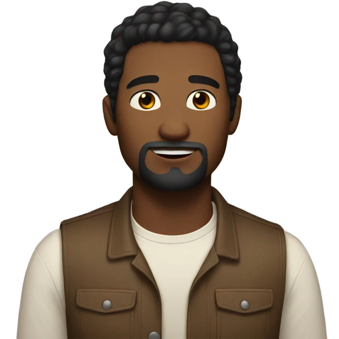 White guy with black hair hugging large light-brown skinned man emoji