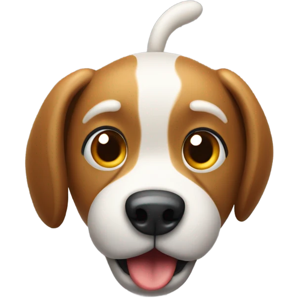 Dog balloon emoji