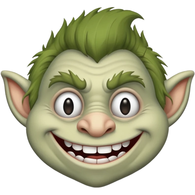 Troll face emoji