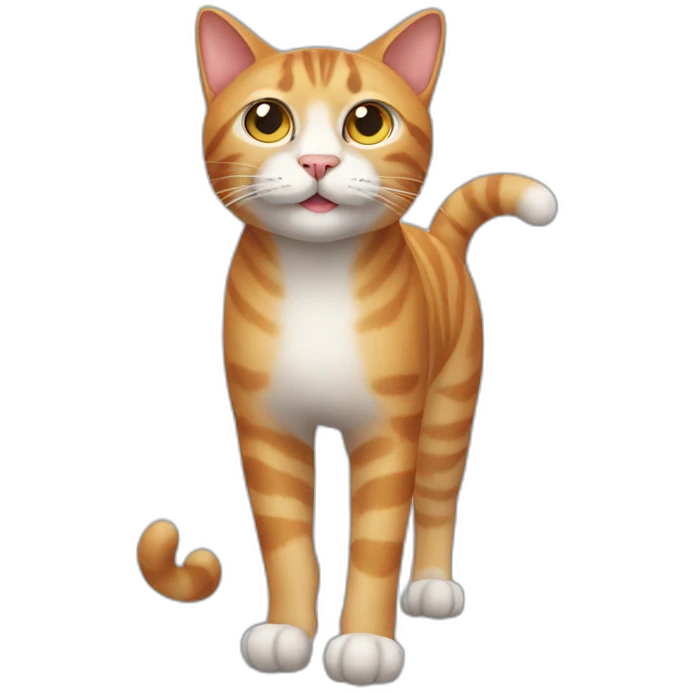 cat 5 legs emoji