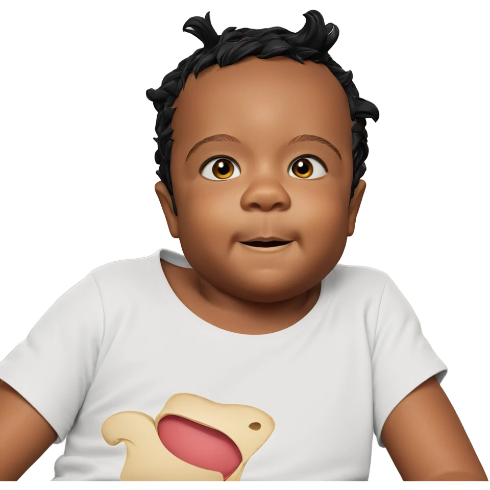 realistic portrait of a male emoji