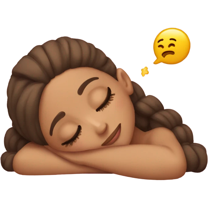 Ariana Grande sleeping emoji