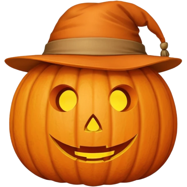 pumpkin hat emoji