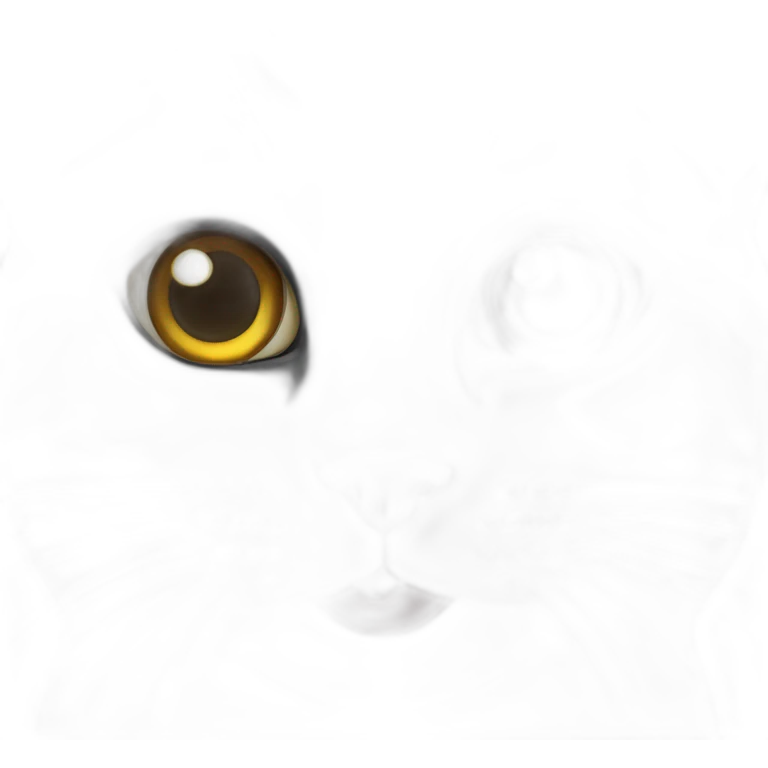 A cat with hypnotic eyes emoji