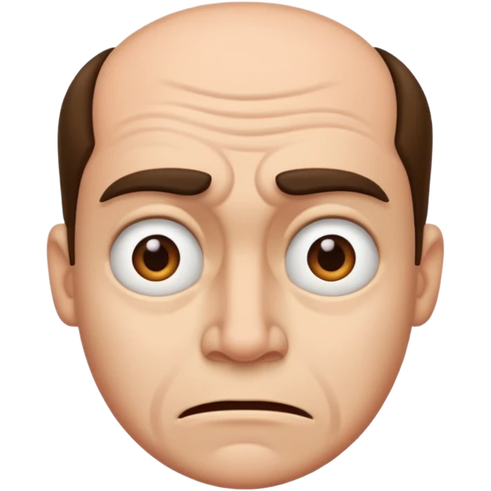 When you look at a person with contempt  emoji