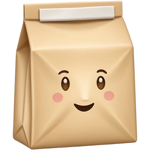 tea bag, plain emoji