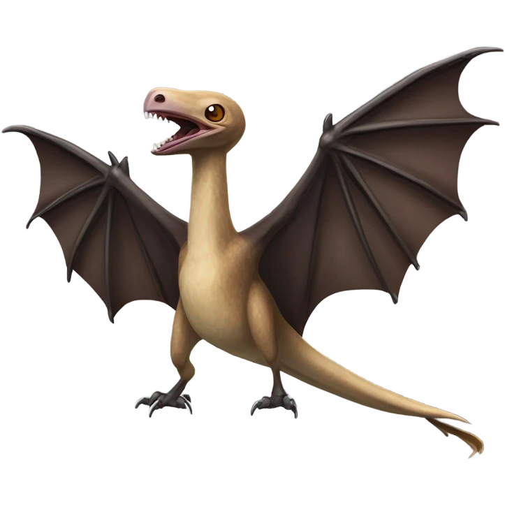 pterodactyl bat emoji