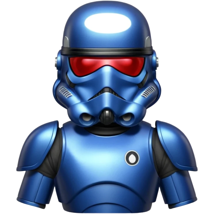 a blueberry star wars death trooper emoji