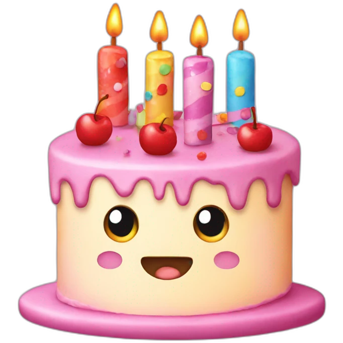 Birthday cake  emoji