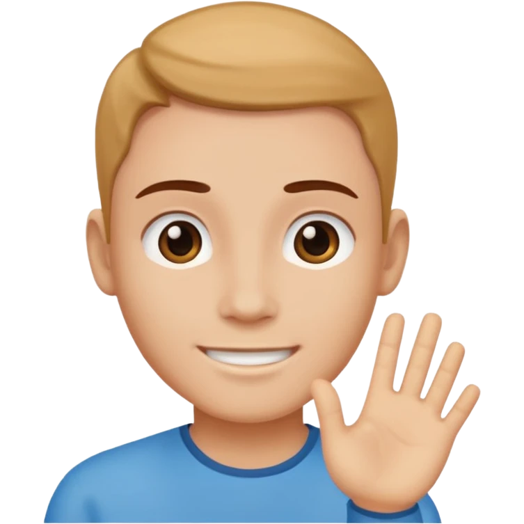 saying hello avatar  emoji