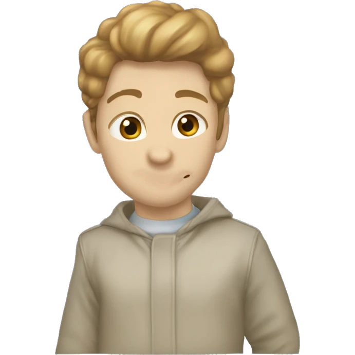 Девушка с темными волосами, голубыми глазами, спит,  emoji