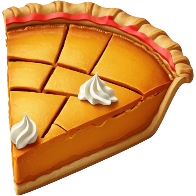 Hot pumpkin pie  emoji