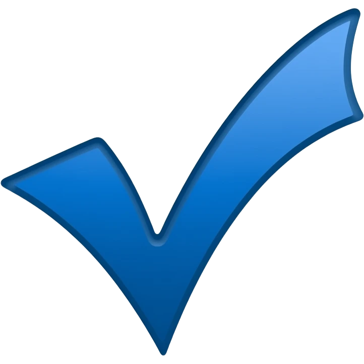 make like ingram blue tick emoji