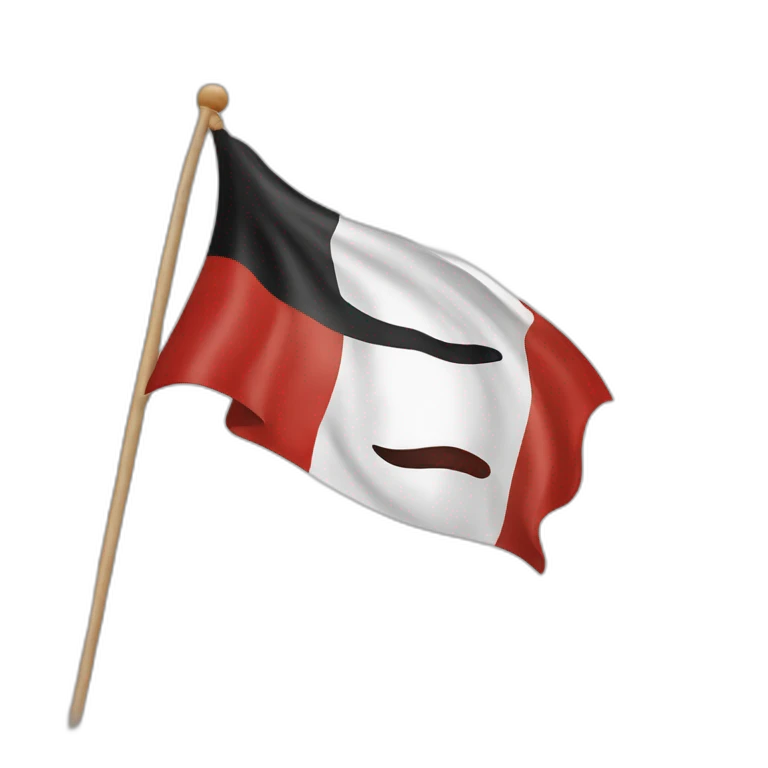 Erstelle mir die yezidische Flagge  emoji