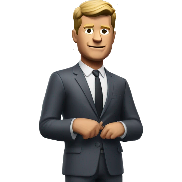JFK in fortnite style  emoji