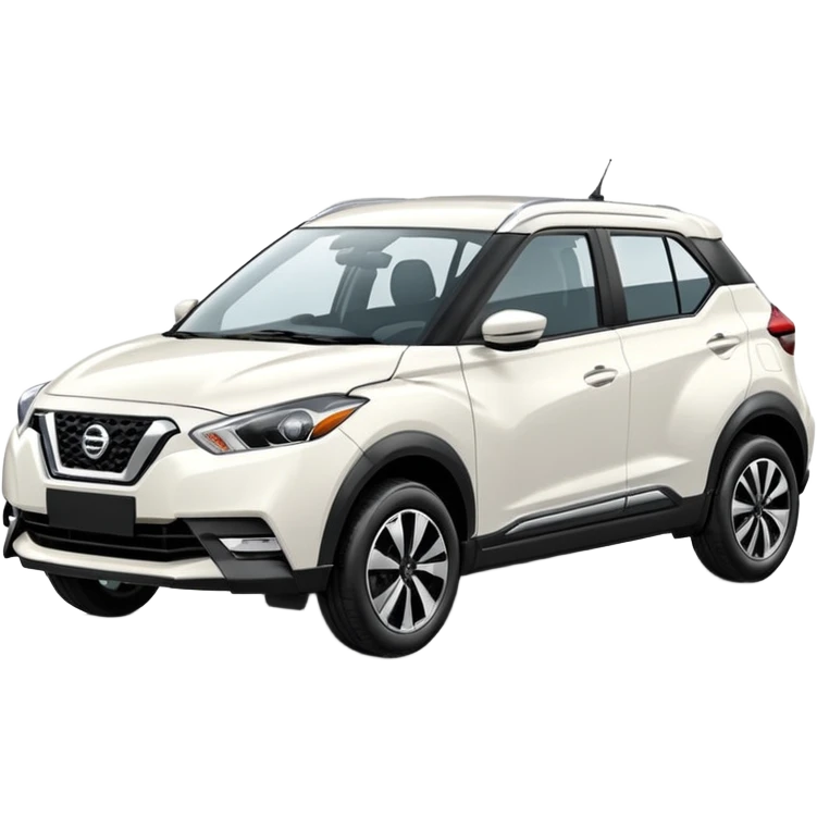 White Nissan Kicks emoji