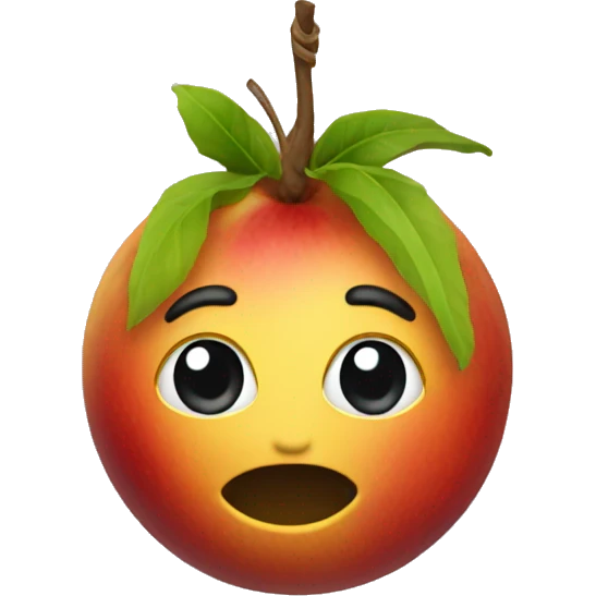 low hanging fruit emoji