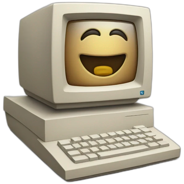 vintage macintosh emoji