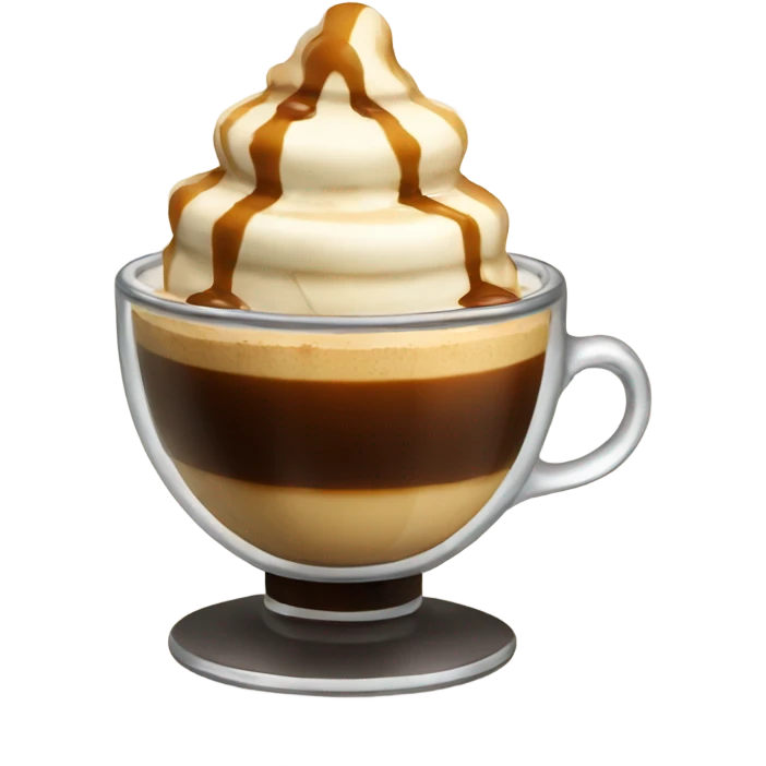 Espresso affogato emoji