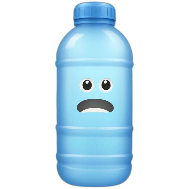 Water bottle emoji