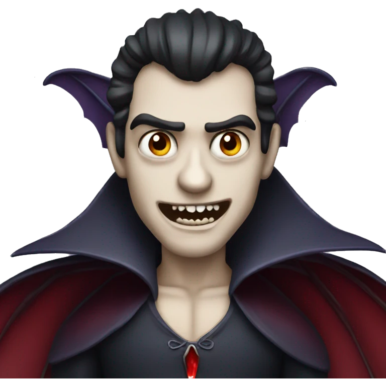 Vampire with wings emoji