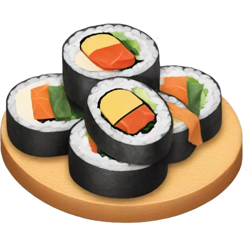 gimbap emoji