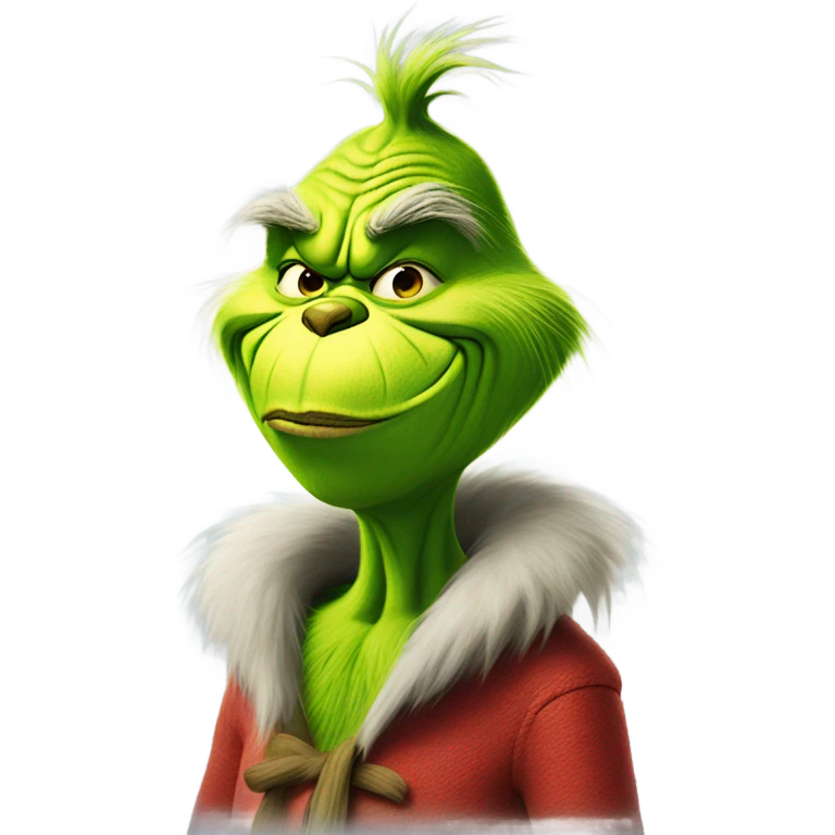 The grinch emoji