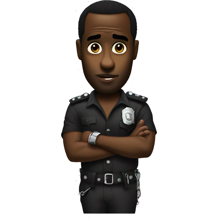 p diddy in handcuffs emoji