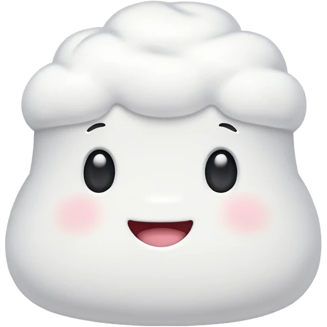 tiny marshmallow emoji emoji