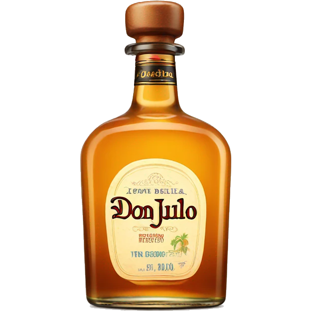 Don julio tequila bottle  emoji