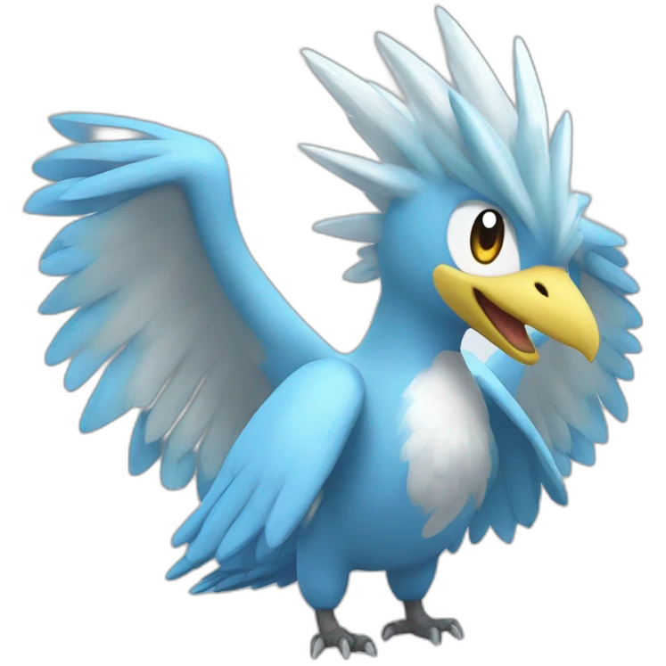 crazy funny Articuno pokemon pixelmon emoji