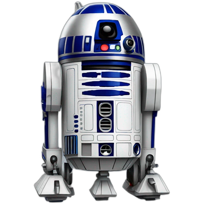 R2d2 christmas emoji