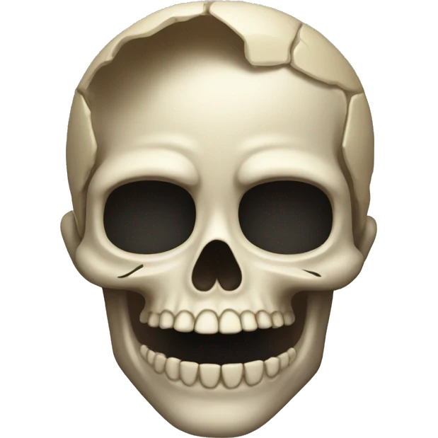 hapy skull emoji