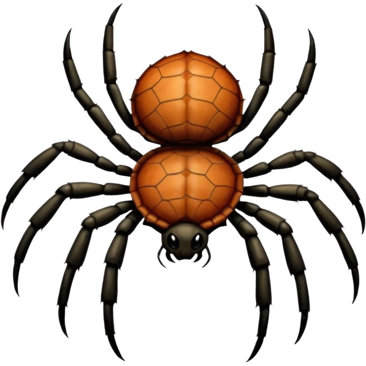Half turtle half spider emoji