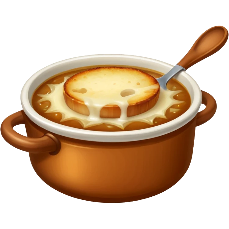 french onion soup emoji