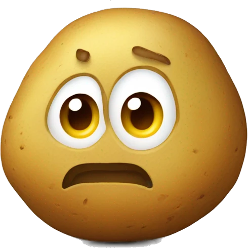 Hot potato emoji