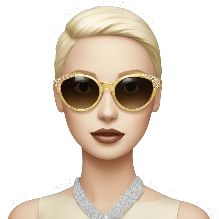 Dior sun glasses  emoji