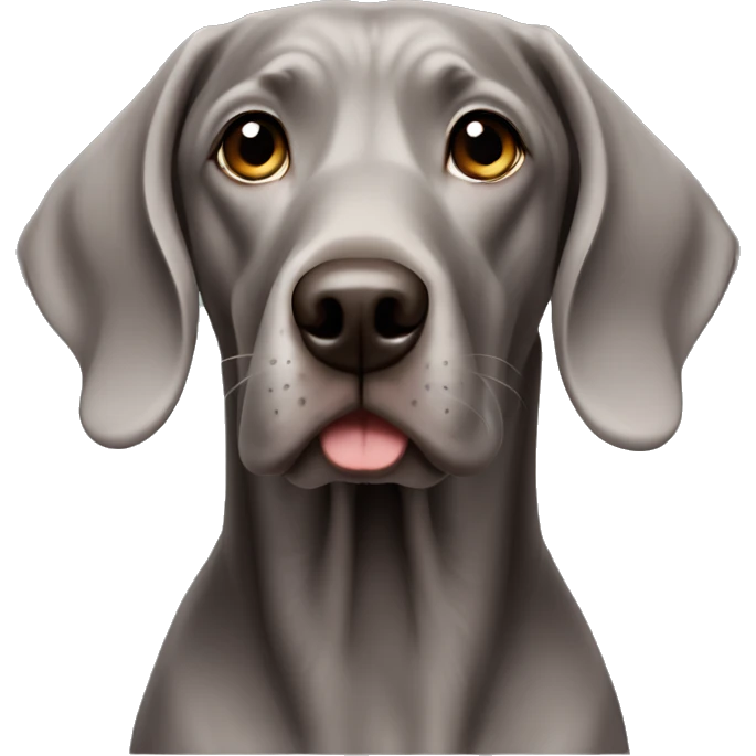 Weimaraner  emoji