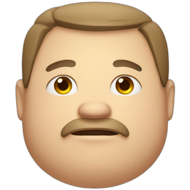 fat man emoji