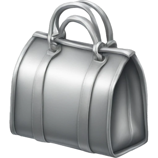Silver bag emoji