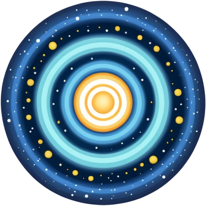 The cartwheel galaxy emoji