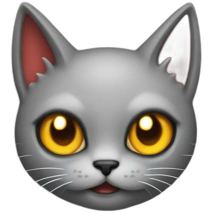 Devil wing ack cat emoji