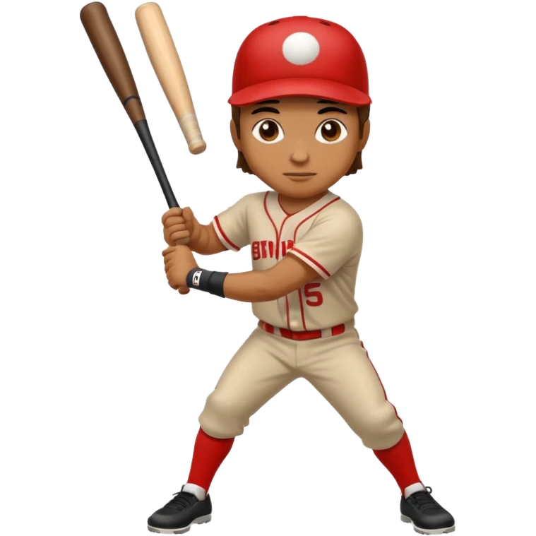 baseball player practicing emoji