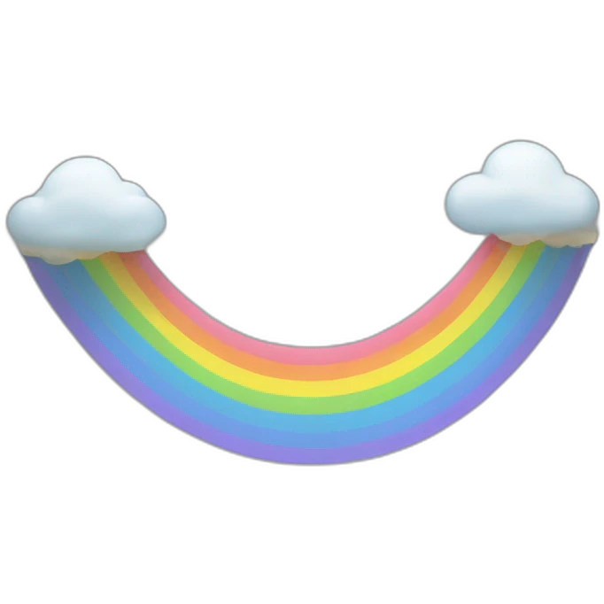 arc en ciel emoji
