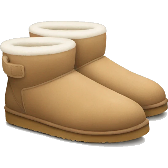 UGG slippers  emoji