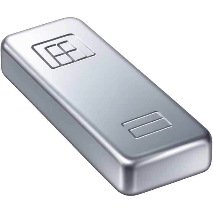 silver bar emoji